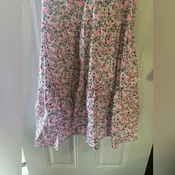 Lilly Pulitzer Womens Novella Tiered Dress Multi Fun Sun Repeat Ditsy Pockets L - Picture 6 of 10